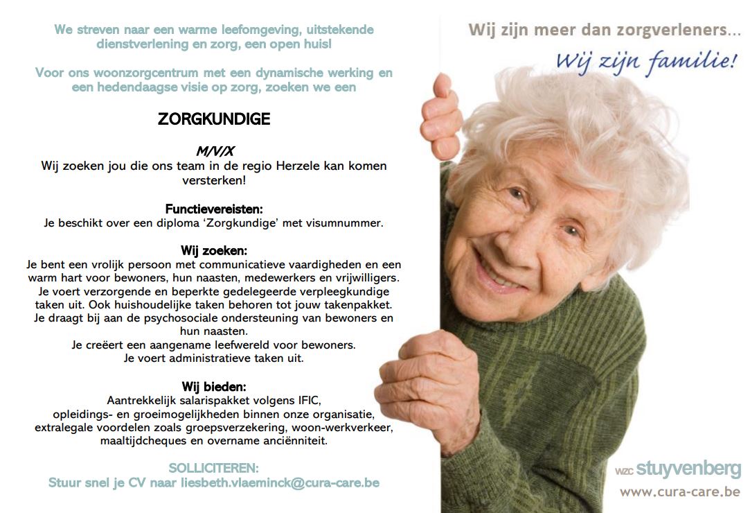 STU 20230221 Vacature – zorgkundige