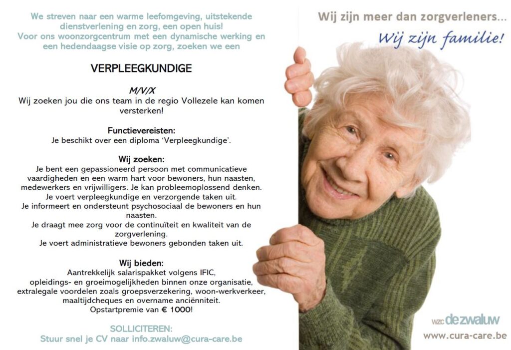 ZWA 20240618 Vacature – verpleegkundige
